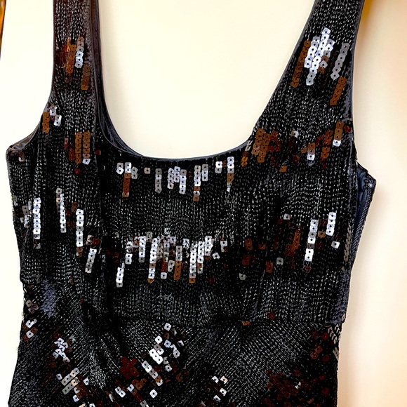 Diane Von Furstenberg Dresses & Skirts - DVF Diane Avon Furstenberg black Sequin Dress